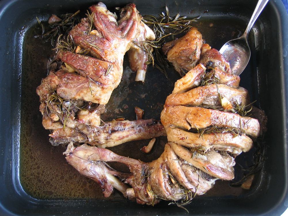 Abbacchio al forno con patate