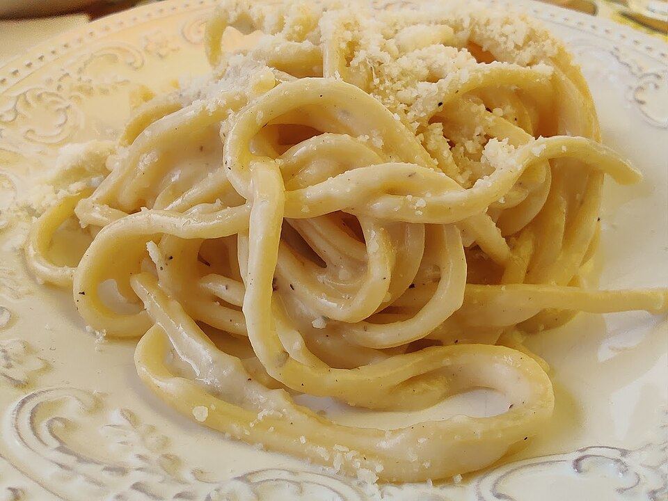 Tonnarelli cacio e pepe
